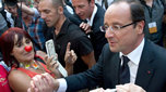 François Hollande au Festival d'Avignon 2012